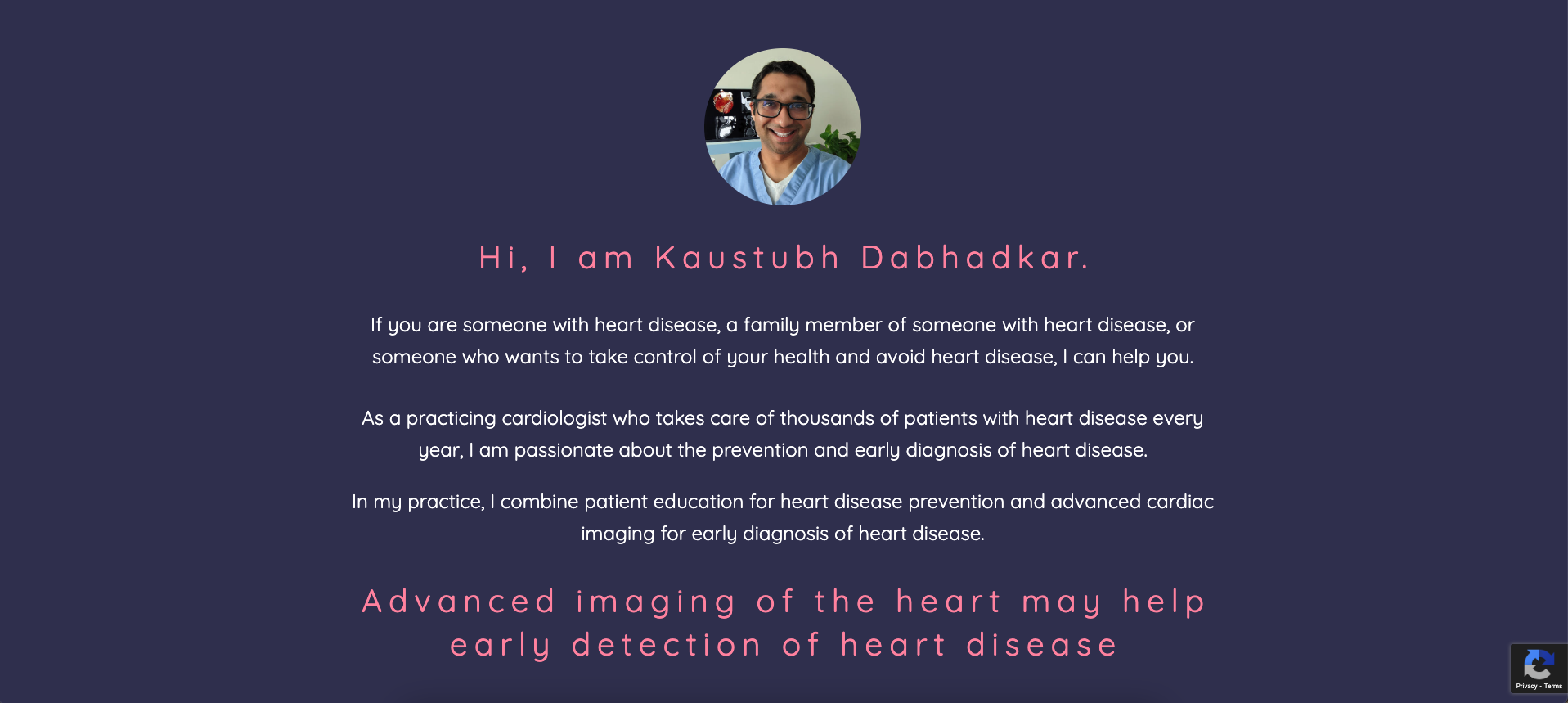 Kaustubh Dabhadkar, MD MPH FACC